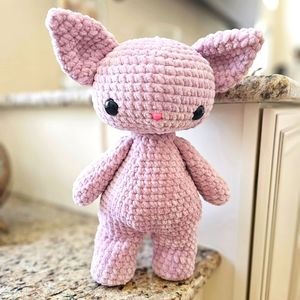Amigurumi Weighted Pretty Little Kitty Plush